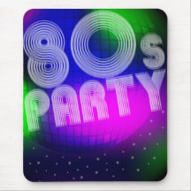 80s Party Mouse Pad