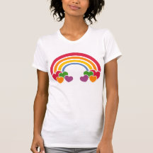 80's Rainbow 'n Hearts T-Shirt