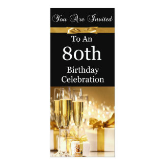80th Birthday Invitations & Announcements | Zazzle.com.au