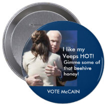 82647107, I like my Veeps HOT!, Gimme some ofth... Pinback Button