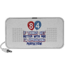 84th year old birthday gift portable speaker