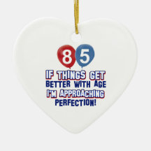 85th year old birthday gift ornament