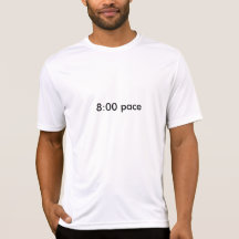 8:00 pace tshirts
