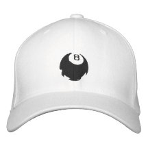 8 ball cap Black Ball Pool and Snooker gifts Embroidered Hat