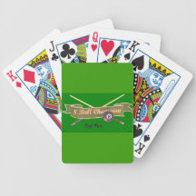 8-ball champ top ten bicycle playing cards