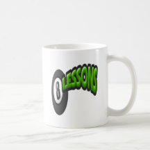 8 Ball Lessons Mugs