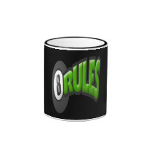 8 Ball Rules Coffee Mug