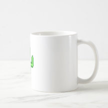 8-bit Saguaro Cactus Coffee Mug