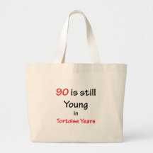 90 Tortoise Years Tote Bag