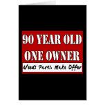 90 Year Old, One Owner - Needs Parts, Make Offer Card