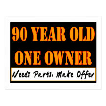 90 Year Old, One Owner - Needs Parts, Make Offer Post Card