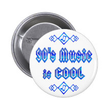 90's Music is Cool Pin