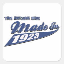 90th birthday designs sticker