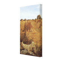 94 Degrees in the Shade, Sir Lawrence Alma Tadema Canvas Print