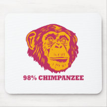 98% Chimpanzee Mousepad