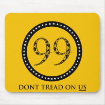 99% Dont tread on US rattlesnake flag Mouse Pad