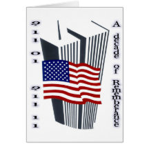 9-11 10th Anniversary Commemorative Card
