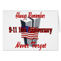 9-11 10th Anniversary Commemorative Cards