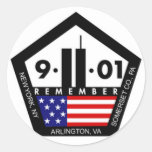 9 11 Never Forget, Always Remember Stickers