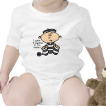 9 Months On The Inside Baby Prisoner Rompers