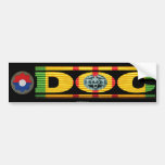 9th Inf. Div. DOC with CMB Sticker Bumper Sticker
