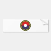 9th Infantry Division Bumper Stickers
