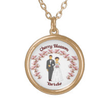 A22  Cherry Blossom Bride Pendant