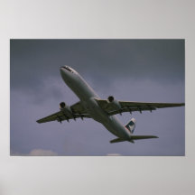 A330 airbus, Cathay Pacific airliner Posters