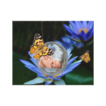 A baby bundle of joy gallery wrapped canvas