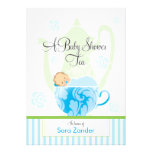 A Baby Shower Tea Party  |  Boy Invites
