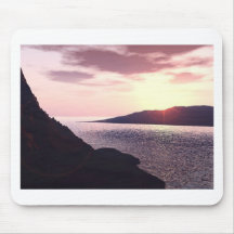 A Beautiful Island Morning Mouse Pads