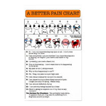 A Better Pain Chart posters