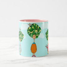 a bird in the hand........ coffee mugs