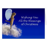a blessed christmas card