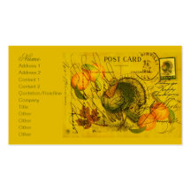 A Bountiful Thanksgiving Business Card
