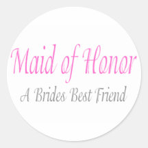 A Bride's Best Friend Stickers