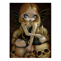 "A Candle in the Dark" Postcard