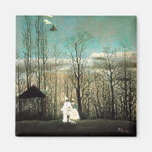 A Carnival Evening, Henri Rousseau Magnet