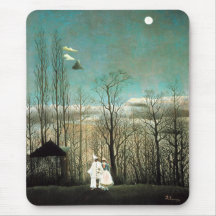A Carnival Evening, Henri Rousseau Mousemats