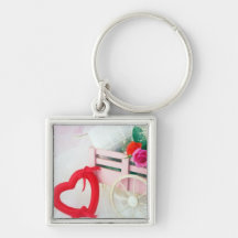 A Cart Full Of Love Keychains