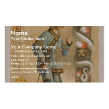 A Chinese Honeymoon, 'Mister Dooley' Retro Theatre Business Card Template