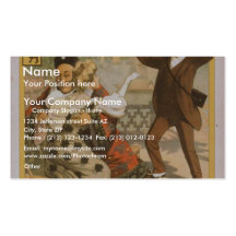 A Chinese Honeymoon, 'Oh! Is that you,  Dearie?' Business Card Template
