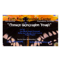 A Chosen Generation Business Card Template