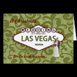 A Christmas Wedding in Las Vegas Card cards