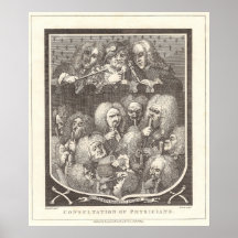 A Consultation of Physicians by William Hogarth Poster