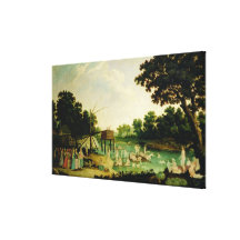 A cure bath in Moscow Canvas Prints
