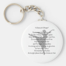 A Dancer's Prayer Dance Keychain(s)