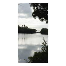 A Day at the Lake Personalized Photo Card