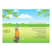 A Day of Golf Invitation
