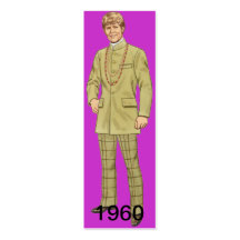 A Decade Apart Bookmark Business Card Template